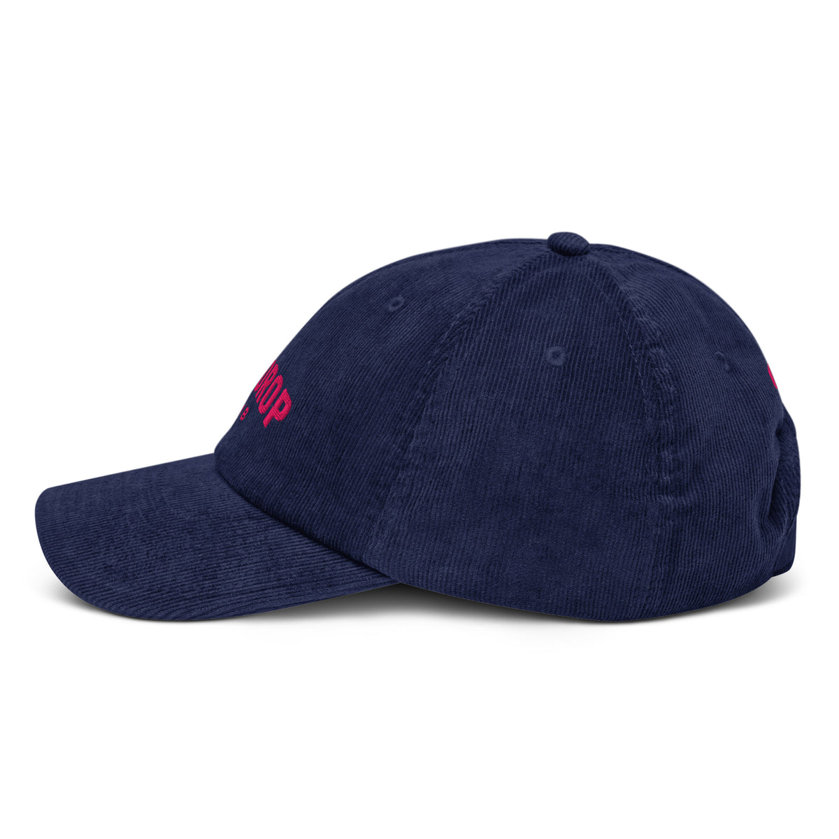 Rope Drop Club Corduroy Cap, product shot