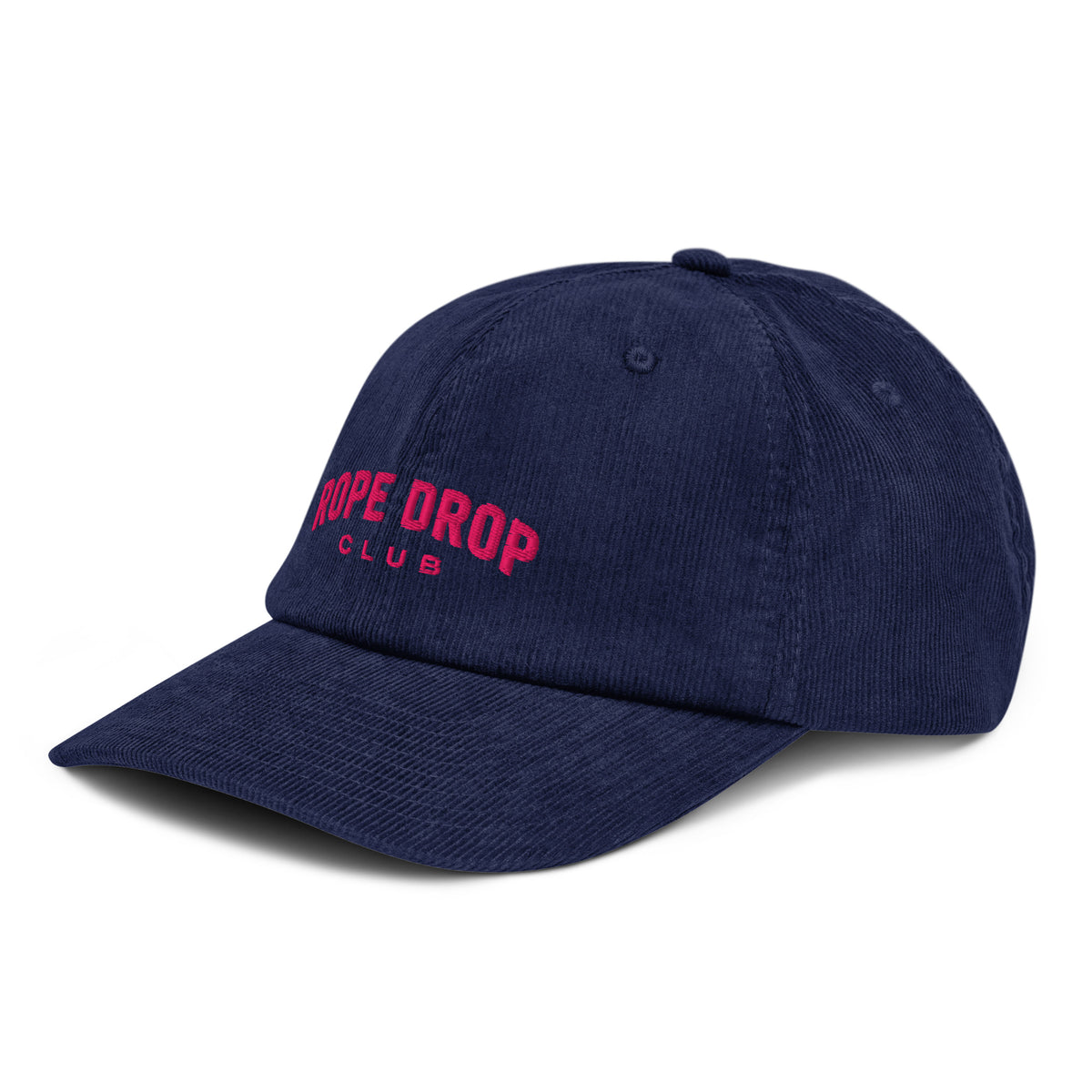 Rope Drop Club Corduroy Cap, product shot