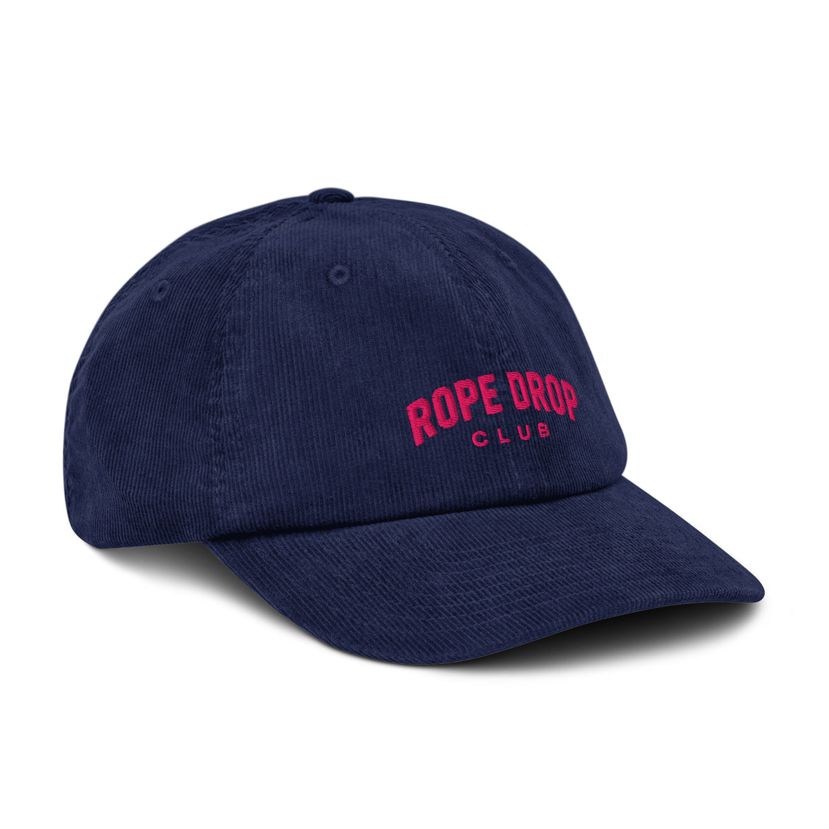 Rope Drop Club Corduroy Cap, product shot