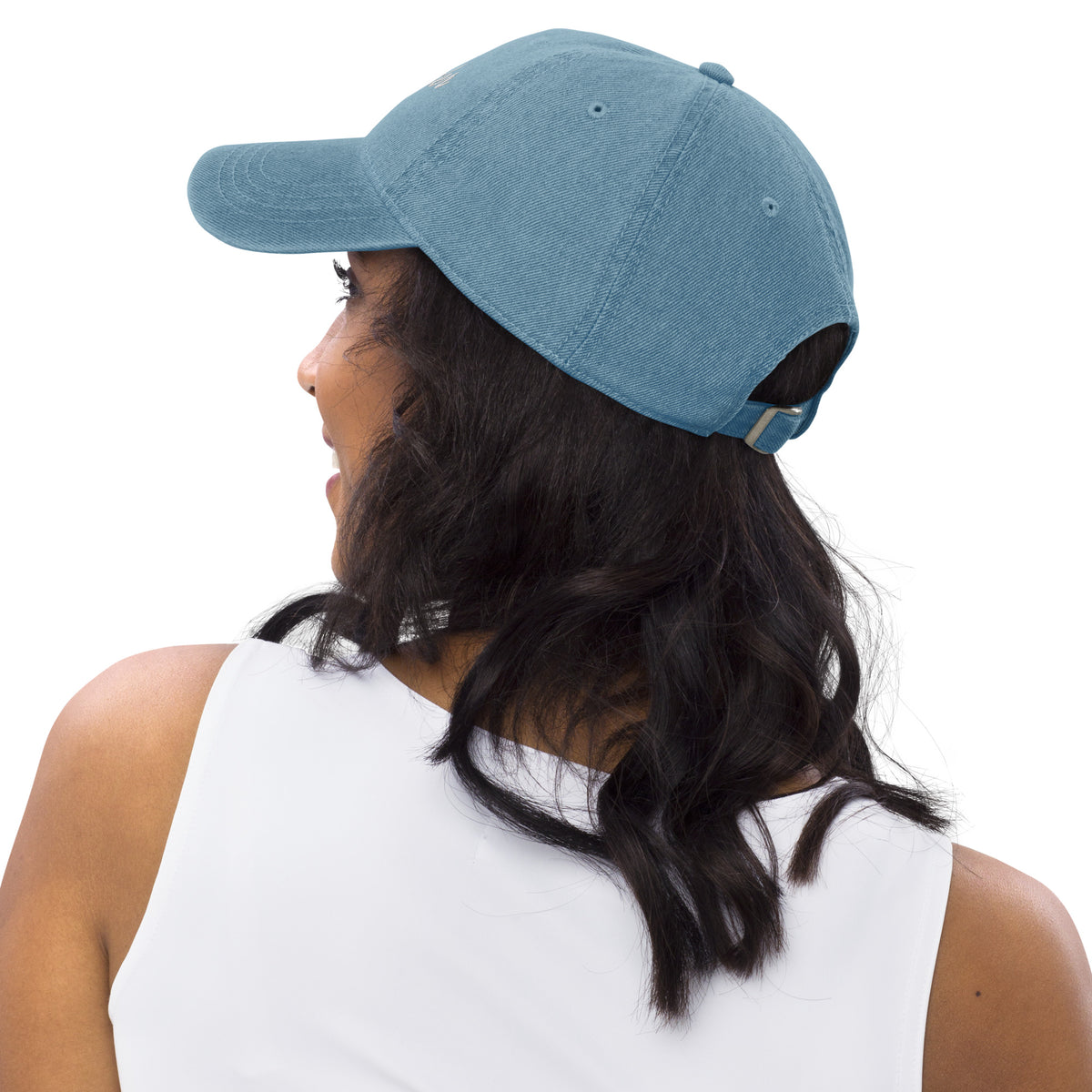 Single Rider Denim Cap, product shot