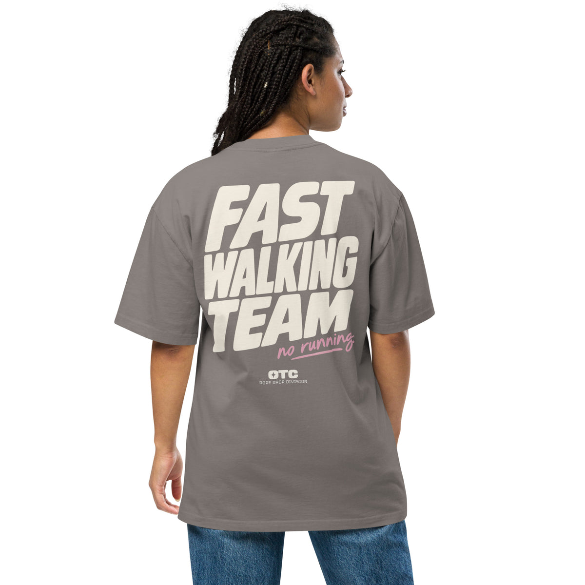 Fast Walking Team Oversized Tee, product shot