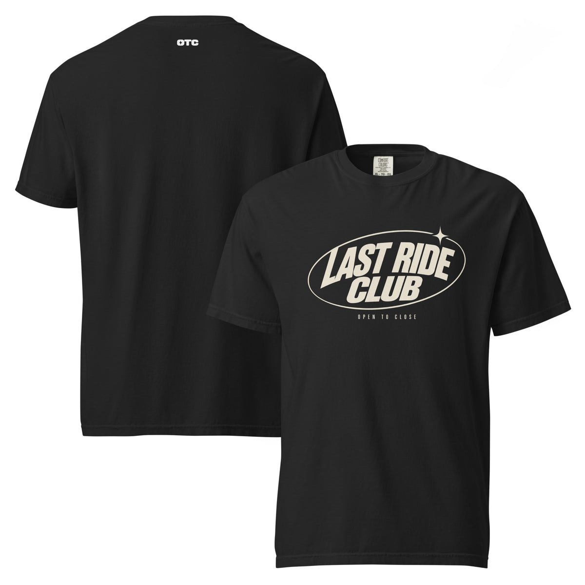 Last Ride Club Tee, product shot