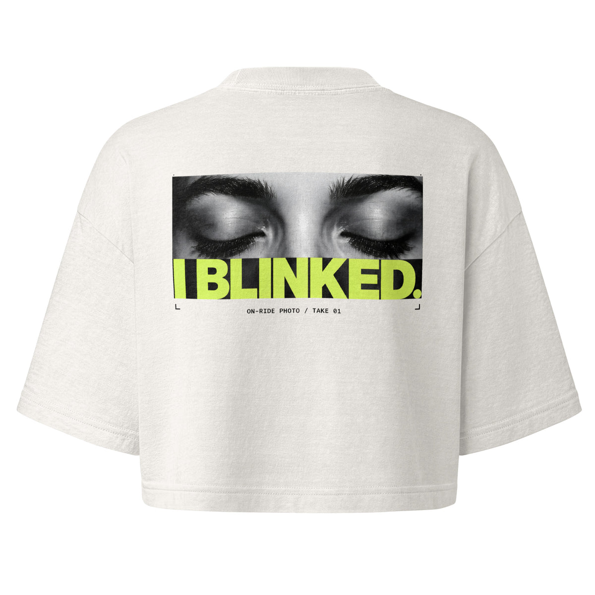 I Blinked Cropped Tee, product shot