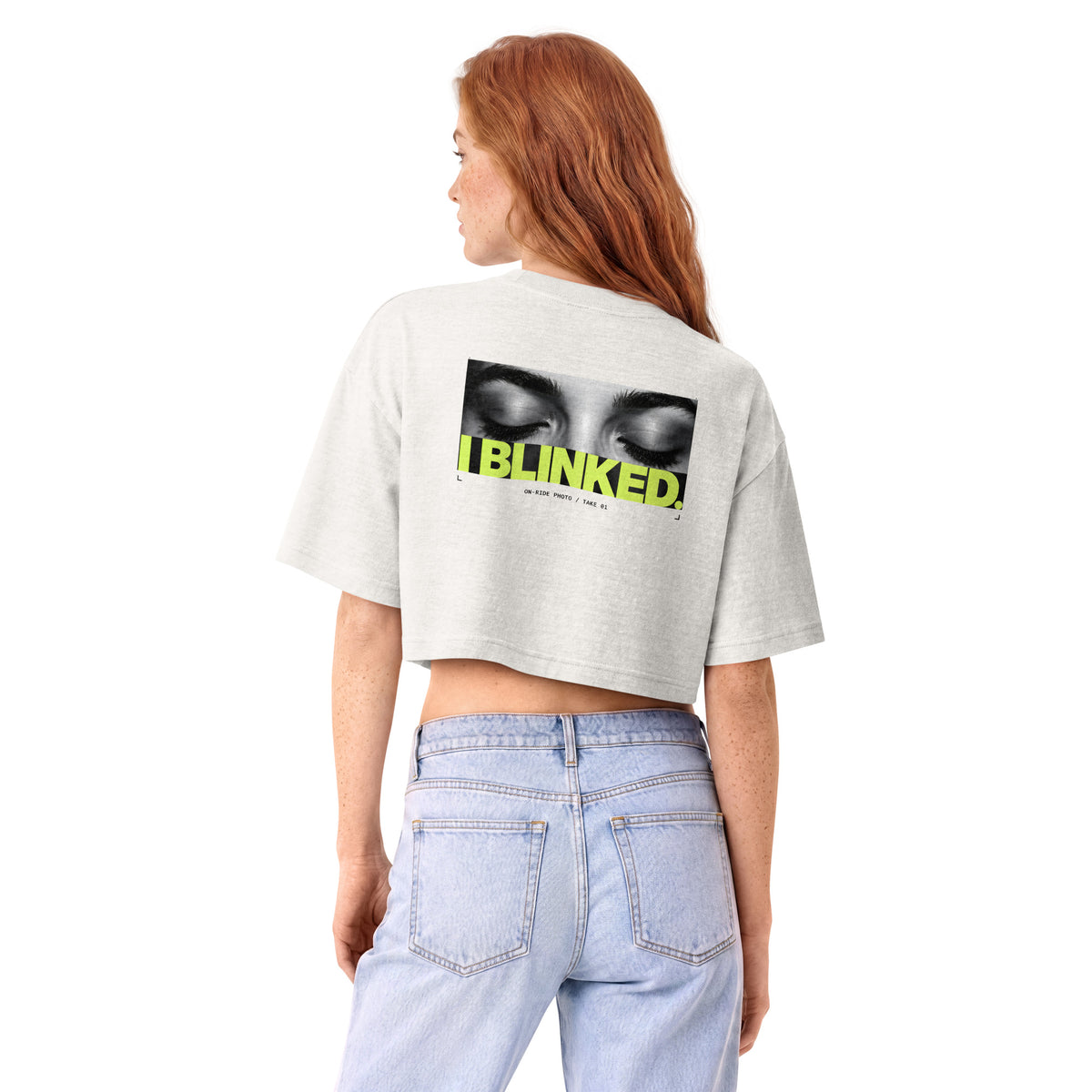 I Blinked Cropped Tee, product shot